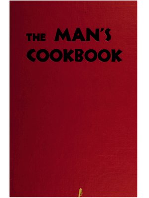 cover image of The man’s cookbook